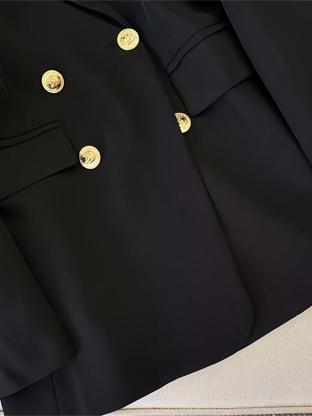 Emma | Women's Double Breasted Blazer Classic Lapel