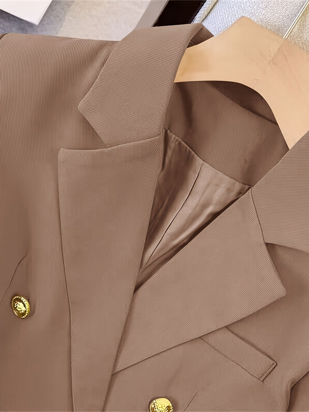 Emma | Women's Double Breasted Blazer Classic Lapel
