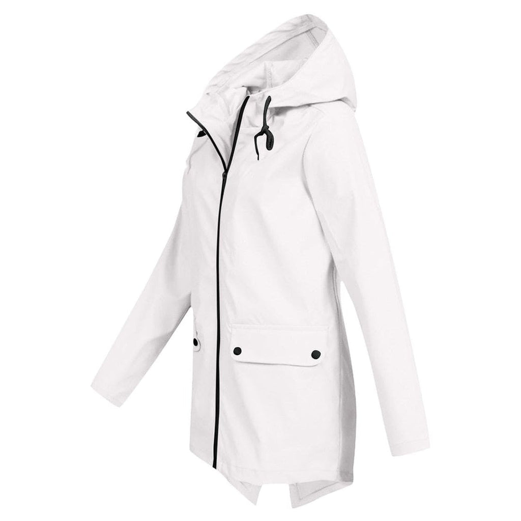 Josephine | Women's Waterproof Rain Jacket Hooded Zip Up