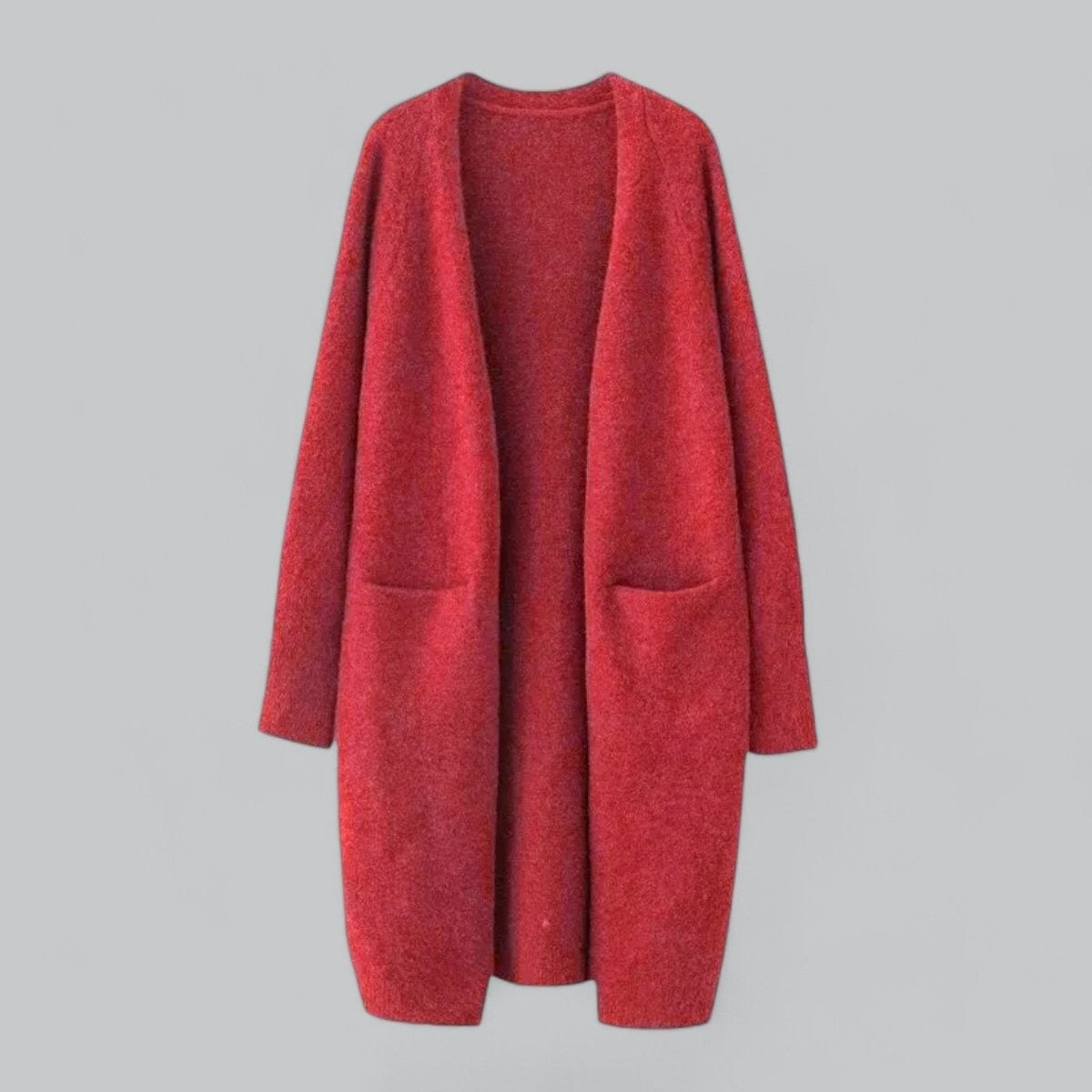 Abigail | Women's Long Cashmere Blend Cardigan Sweater Oversized Open Front