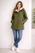 Kayla | Women's Winter Water Resistant Parka Jacket Hooded Lined