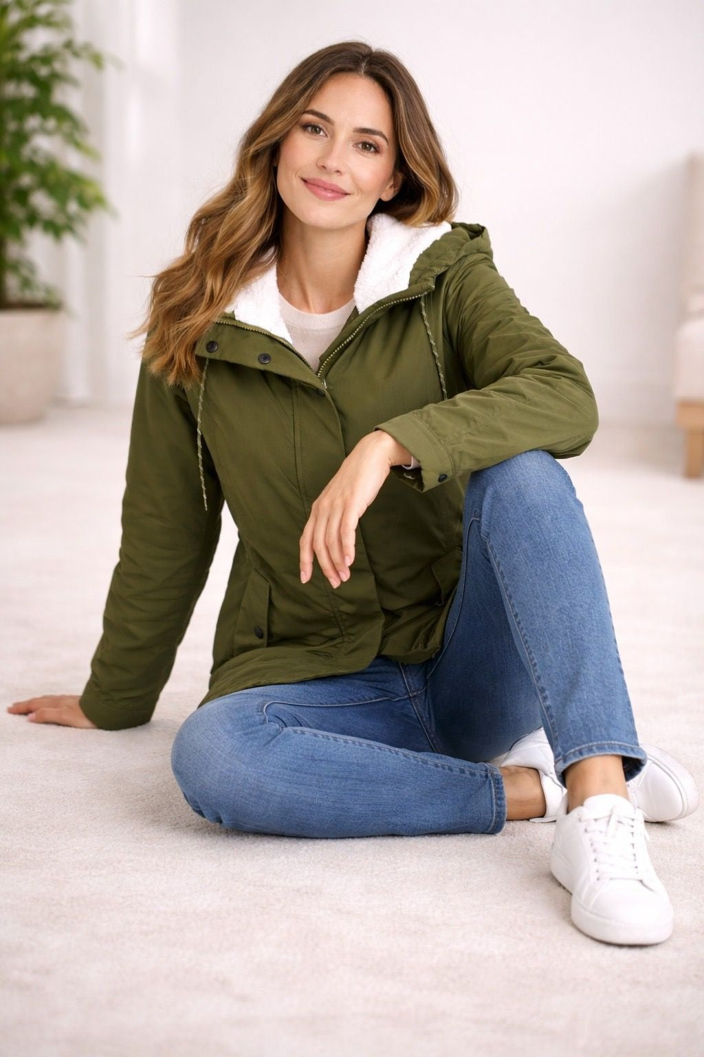 Kayla | Women's Winter Water Resistant Parka Jacket Hooded Lined