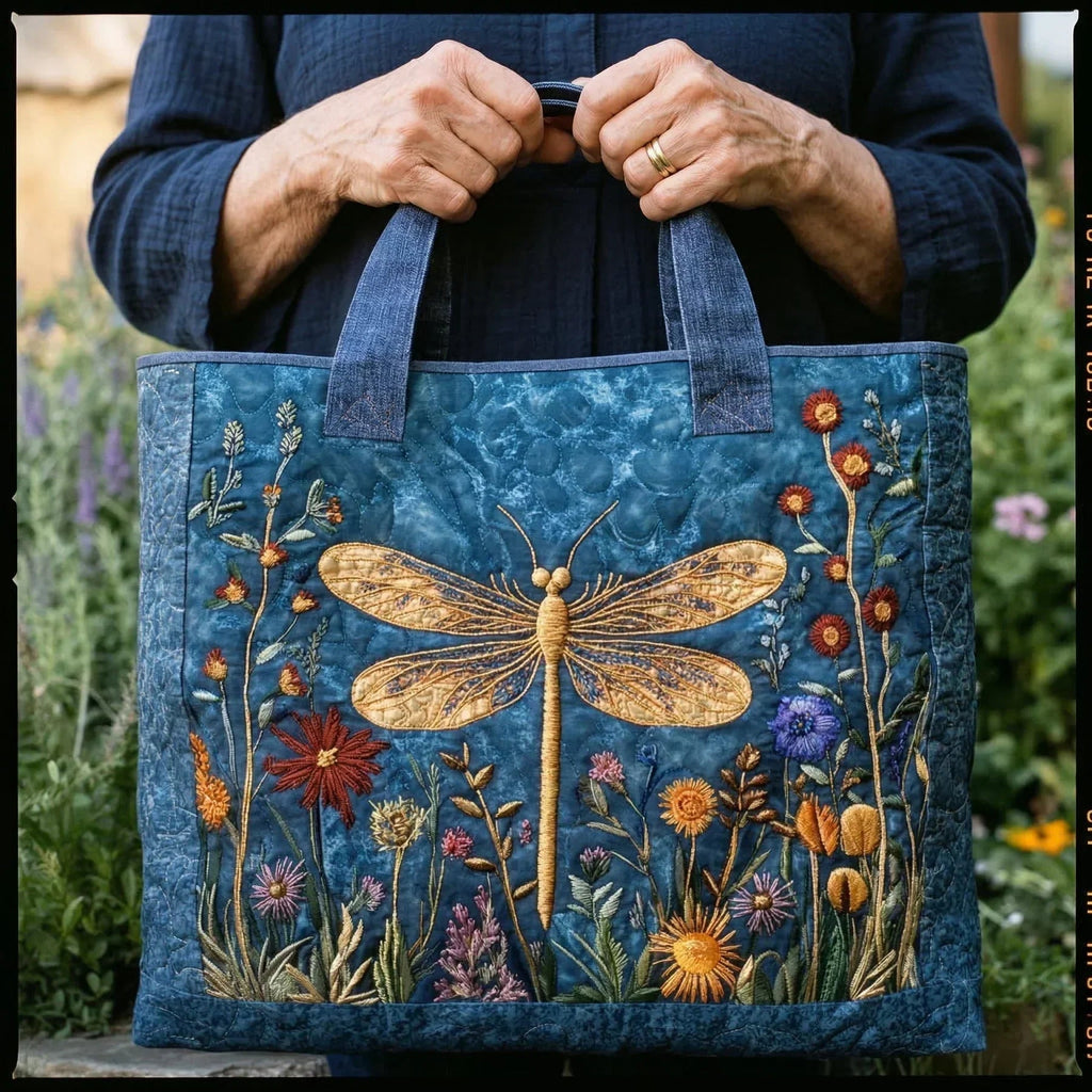 Willow | Women's Quilted Tote Bag Handmade Unique Print