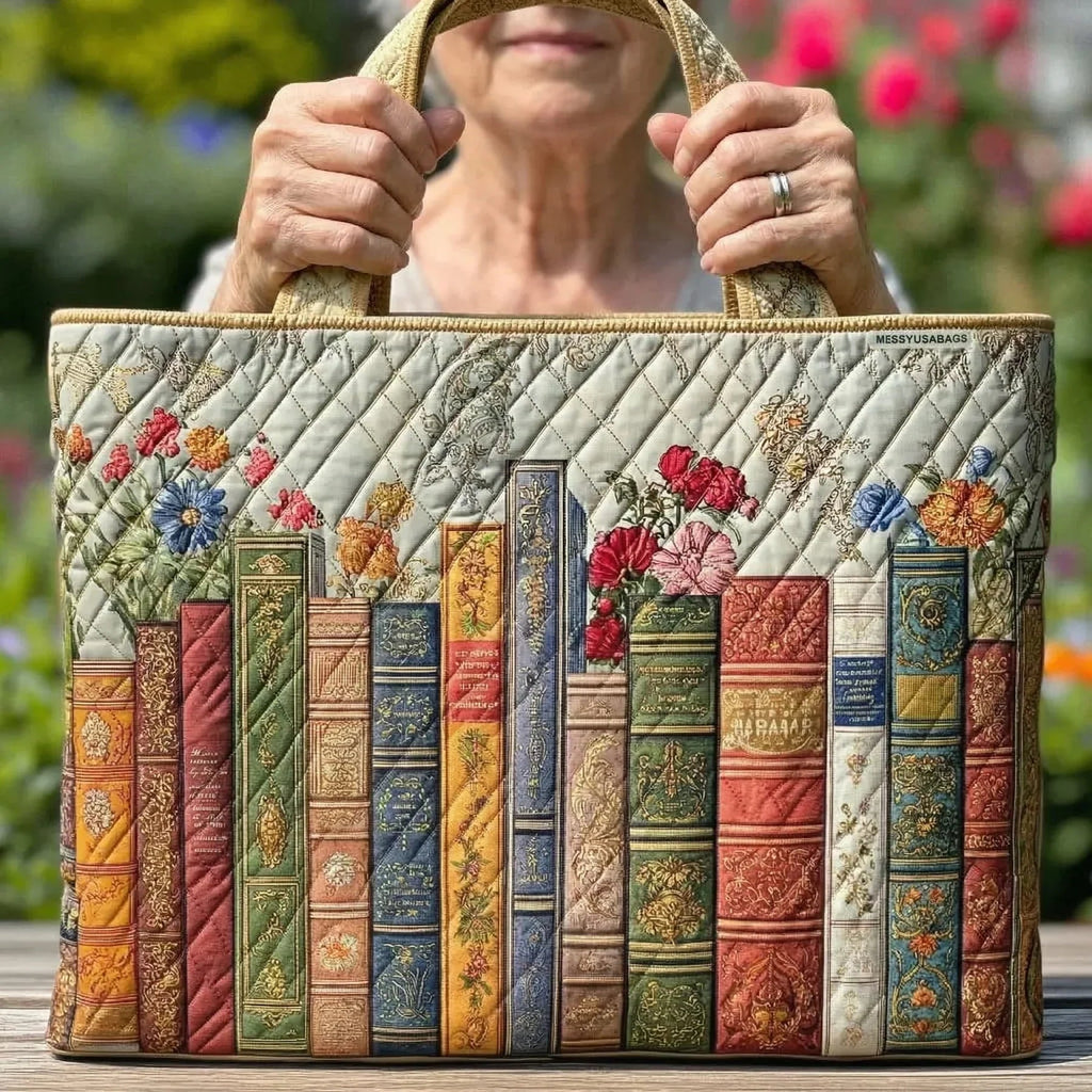Willow | Women's Quilted Tote Bag Handmade Unique Print