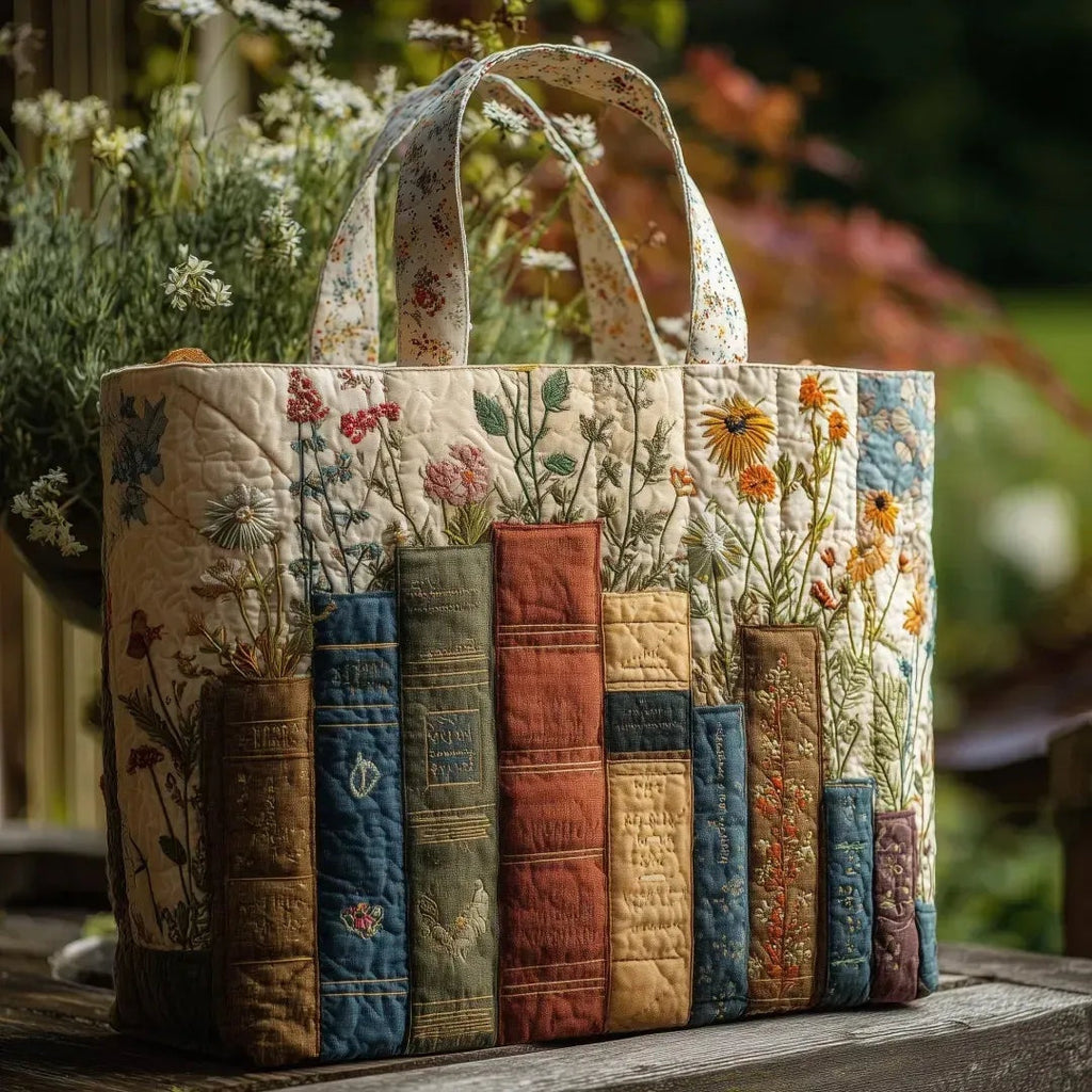Willow | Women's Quilted Tote Bag Handmade Unique Print