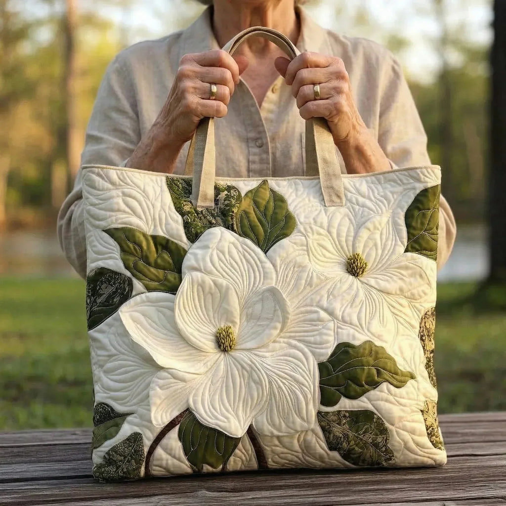 Willow | Women's Quilted Tote Bag Handmade Unique Print