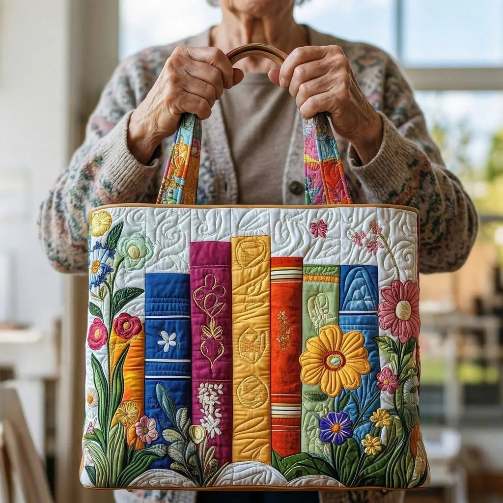 Willow | Women's Quilted Tote Bag Handmade Unique Print
