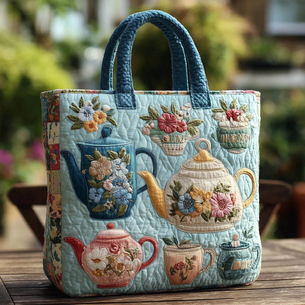 Willow | Women's Quilted Tote Bag Handmade Unique Print