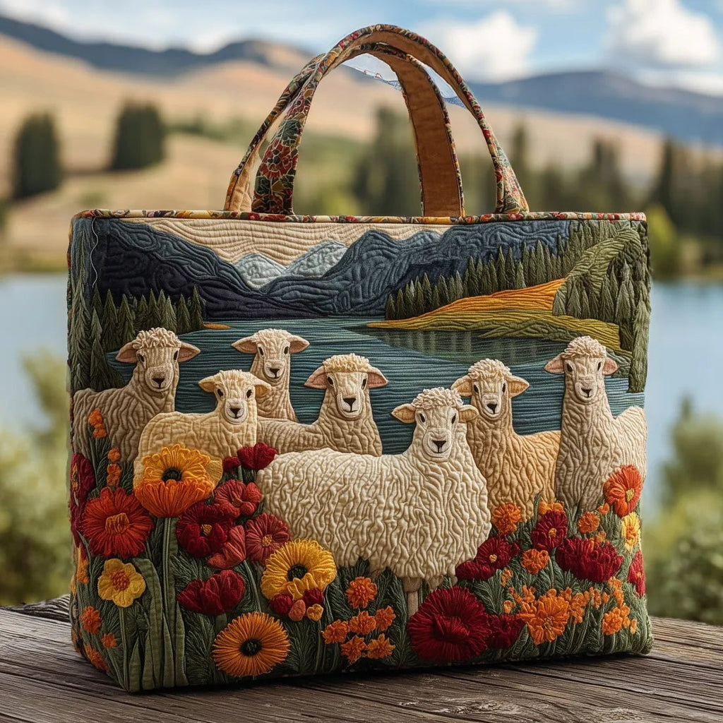 Willow | Women's Quilted Tote Bag Handmade Unique Print