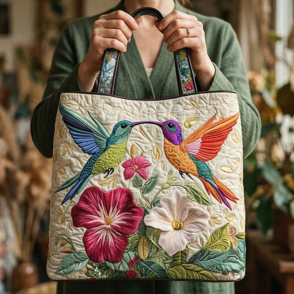Willow | Women's Quilted Tote Bag Handmade Unique Print