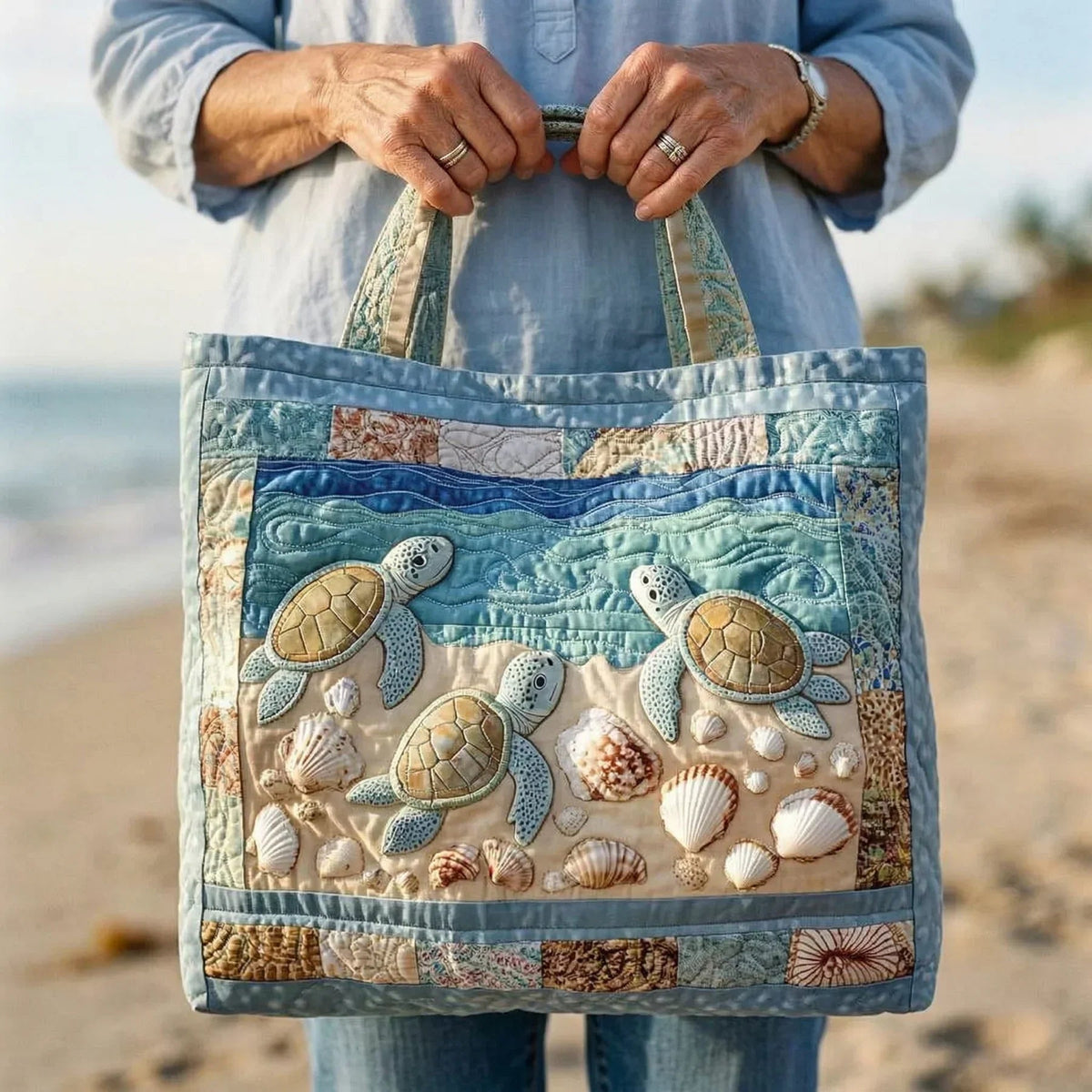 Willow | Women's Quilted Tote Bag Handmade Unique Print