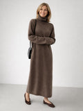 Sydney | Women's Winter Sweater Dress Turtleneck Long Sleeve