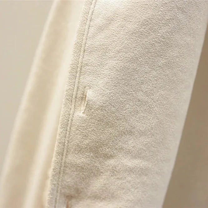 Zoey | Women's Sherpa Fleece Vest V Neck Button Up