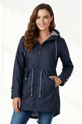 Isla | Women's Waterproof Rain Jacket Hooded