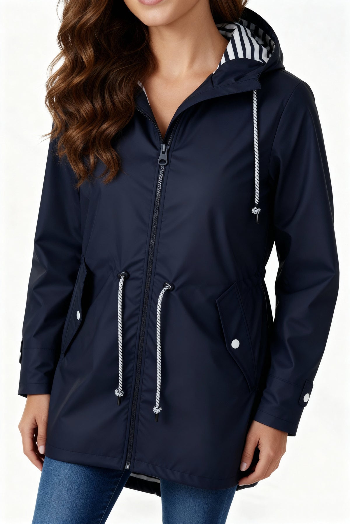 Isla | Women's Waterproof Rain Jacket Hooded