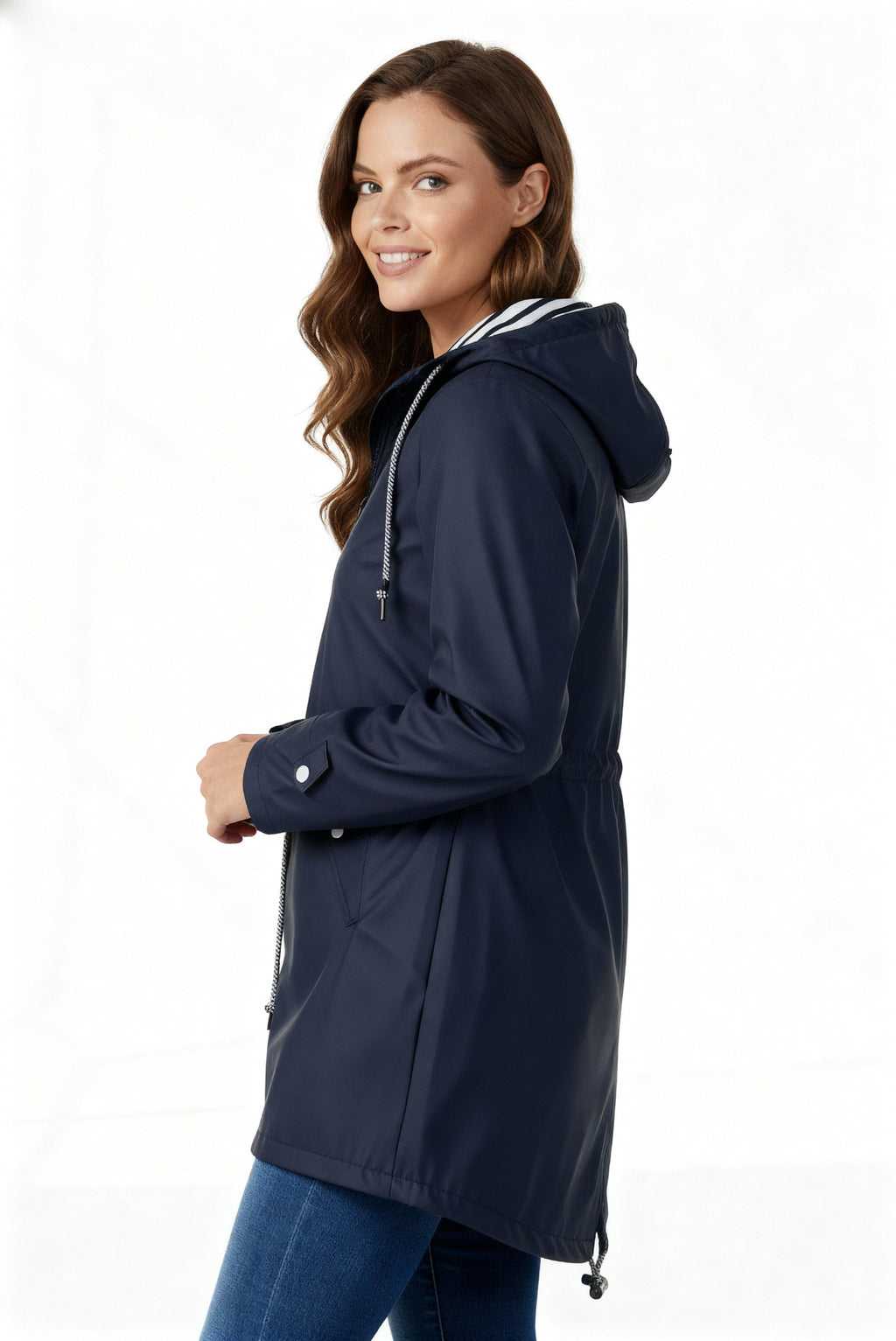 Isla | Women's Waterproof Rain Jacket Hooded