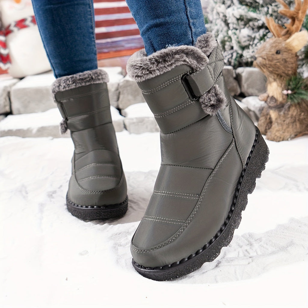 Erin | Women's Water Resistant Winter Snow Boots Faux Fur Lined