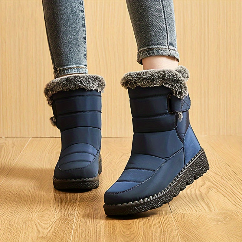 Erin | Women's Water Resistant Winter Snow Boots Faux Fur Lined