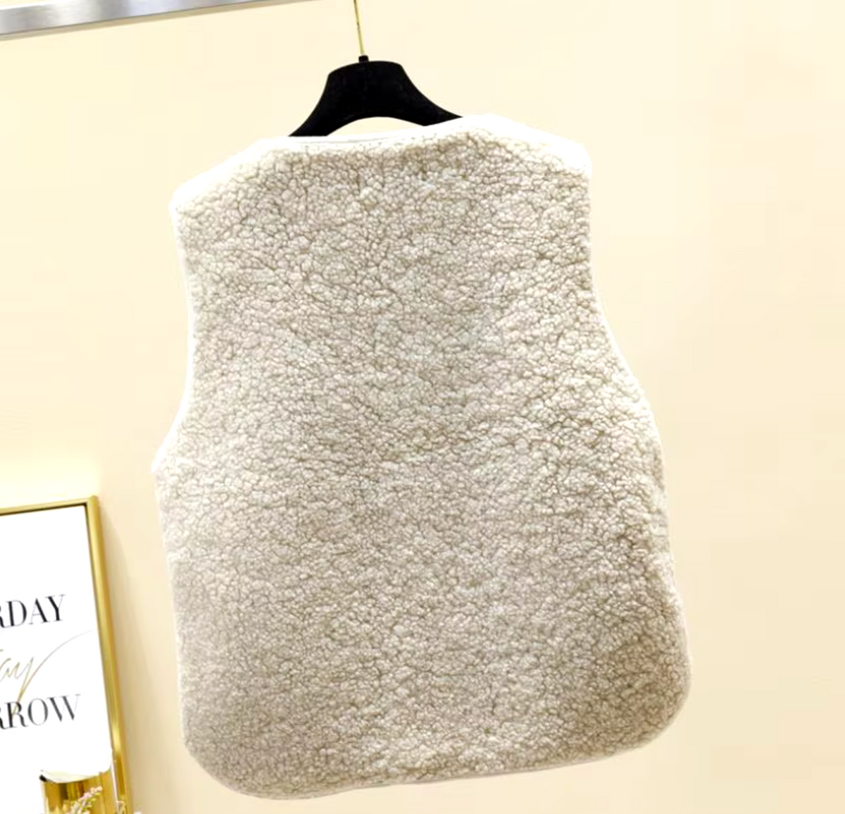 Lillian | Women's Fleece Vest Sherpa Sleeveless Pockets