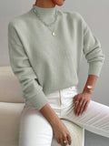 Shelby | Women's Turtleneck Sweater Long Sleeve Oversized Knit