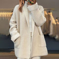 Charlotte | Women's Oversized Cardigan Sweater Pockets Long Sleeve
