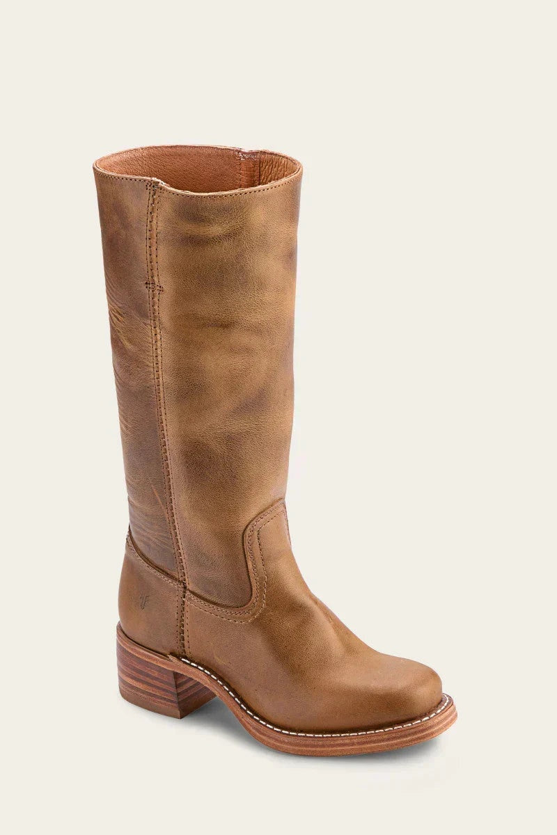 Erin | Women's Leather Cowboy Boots Tall Heeled