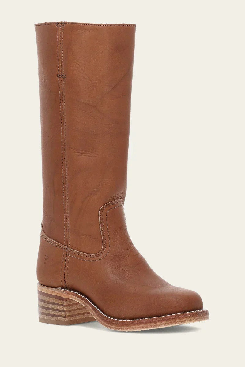 Erin | Women's Leather Cowboy Boots Tall Heeled