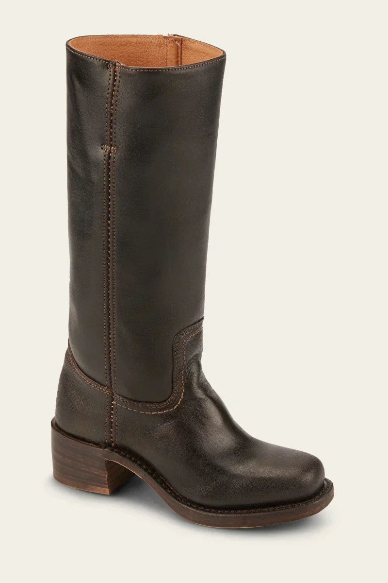 Erin | Women's Leather Cowboy Boots Tall Heeled