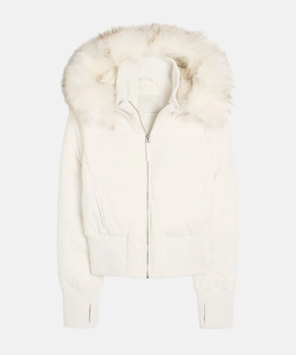 Ashley | Women's Winter Puffer Jacket Faux Fur Hood