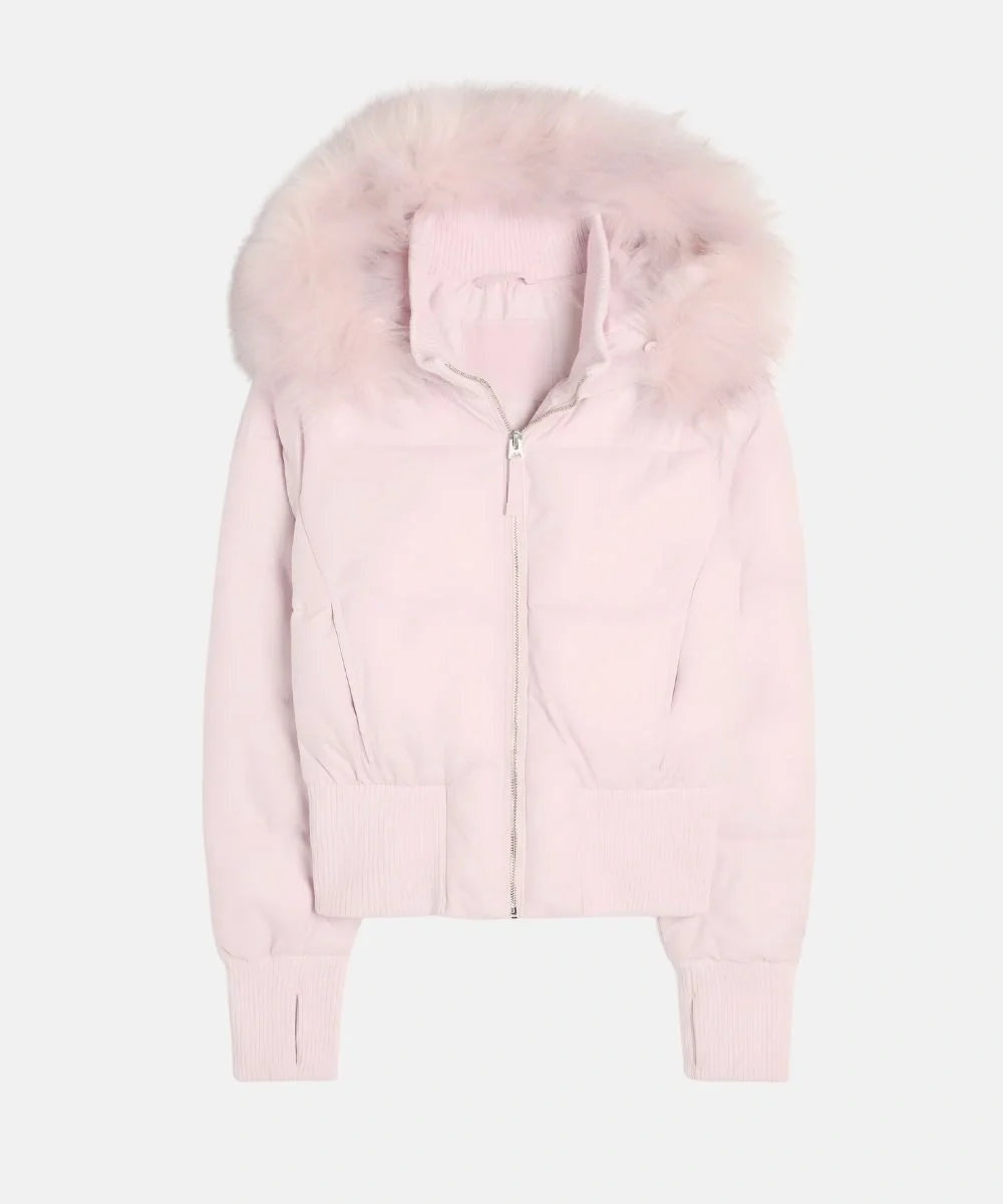 Ashley | Women's Winter Puffer Jacket Faux Fur Hood
