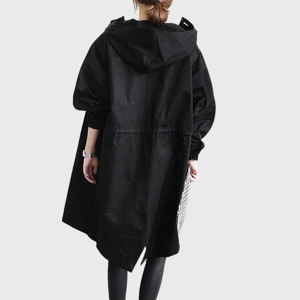 Lillian | Women's Long Waterproof Parka Coat Hooded Relaxed Fit