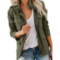 Joanna | Women's Military Jacket Utility Multi Pocket