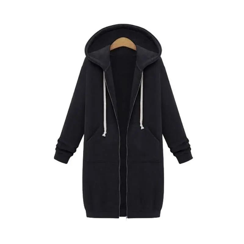 Josie | Women's Long Zip Up Hoodie Oversized
